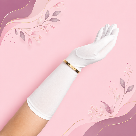 UV Gloves White