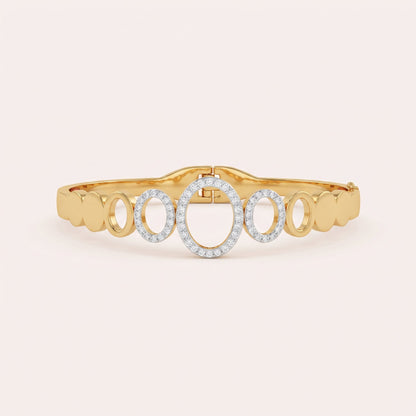 Golden Bangle Bracelet | noorposh.pk