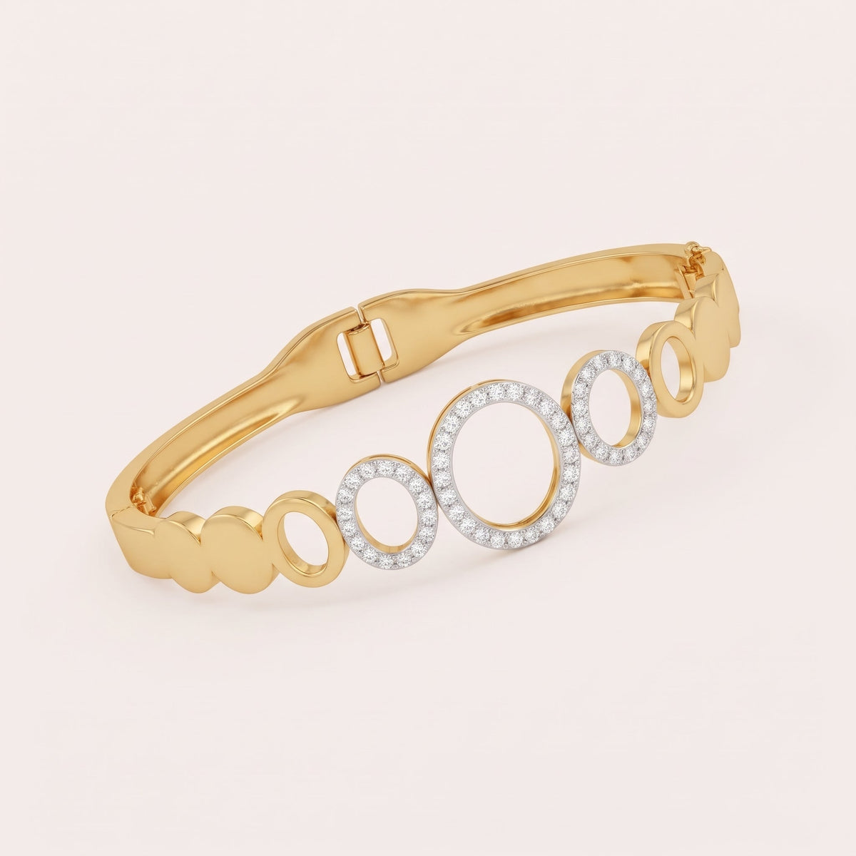 Golden Bangle Bracelet | noorposh.pk